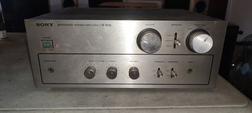 Amplificador Stereo Sony Ta-1630 Muy Bueno! Made In Japan! Plateado 22 W (Usado)