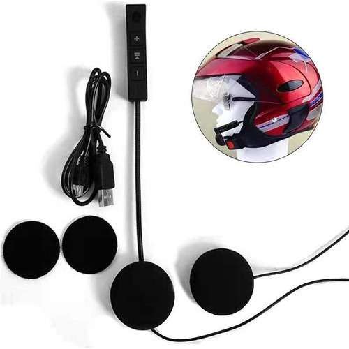 Audifono Bluetooth Para Casco De Moto Manos Libres Mp3