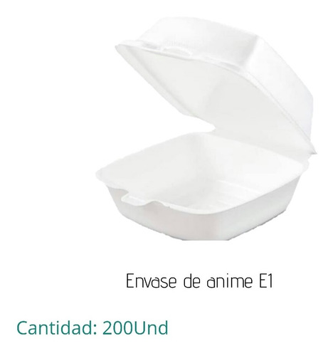 Envase De Anime E1 Ct1