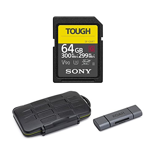 Tarjeta Sd Sony Tough-g 64gb Con Estuche