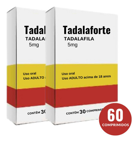 2 Tadala 5 mg 60 comprimidos