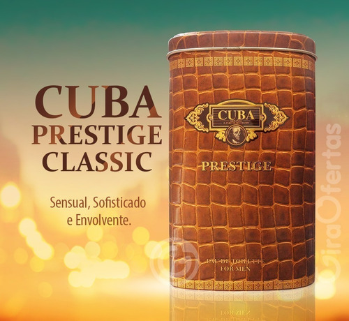 Perfume Cuba Prestige Classic 90ml Original Eau De Toilette