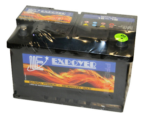 Bateria Expoyer 75amp/h +der -ub740ag -276x175x173