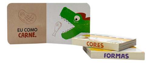 Livro Amigos Dinossauros Livrinhos Mais Bloquinhos Edição 1 Português 2024 Autor e Editora Todolivro