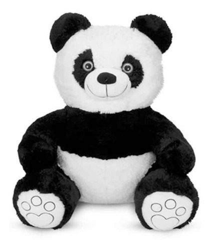 Urso Panda De Pelúcia 40 Cm Antialérgico