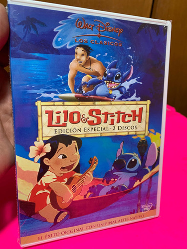 Lilo & Stich Edicion Especial 2 Discos Película Disney Dvd