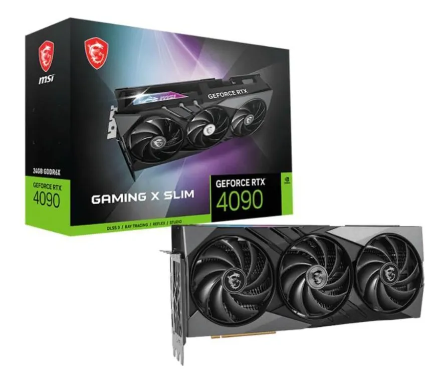 MSI Geforce rtx 4090 24gb gddr6x 384bits - msi gaming slim