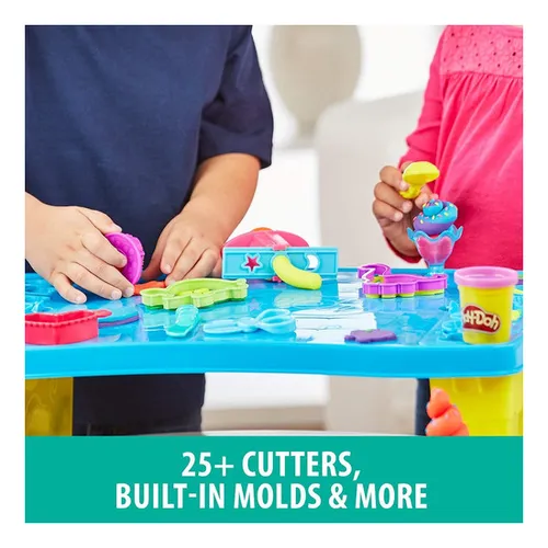 Juego de mesa con plastilina sales