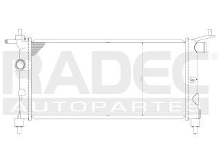 Radiador Chevrolet Chevy 1996 L4 1.4/1.6lts Corto S/aire Std