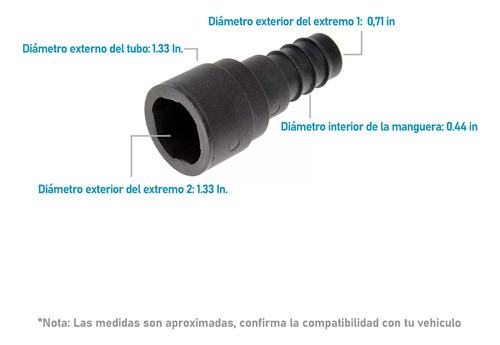 Conector Manguera Salida Calefaccion Sierra 1500 V8 4.8 2006