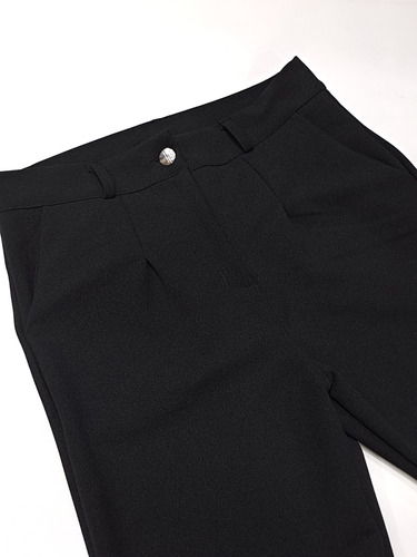 Pantalón Mujer Sastrero Crepe Elastizado Talles Grandes