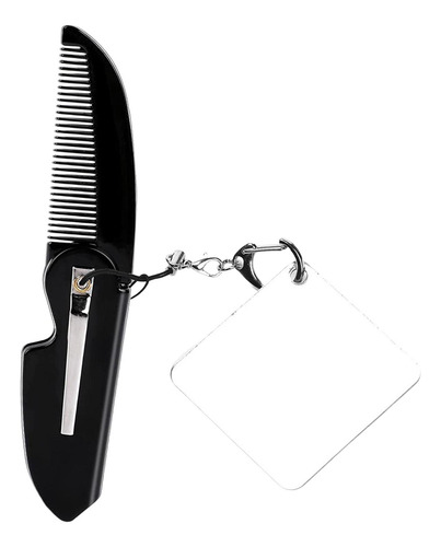 2 Peine De Bolsillo Plegable Para Hombre Accesorio Barba