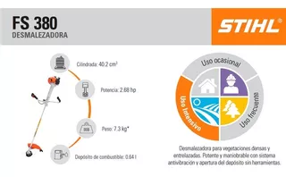 Motoguadaña Stihl Fs 380