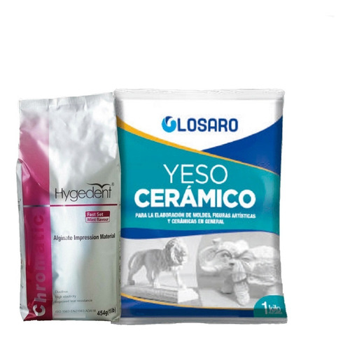 Kit Alginato + Yeso Moldes De Pies De Bb, Manos, Rostro