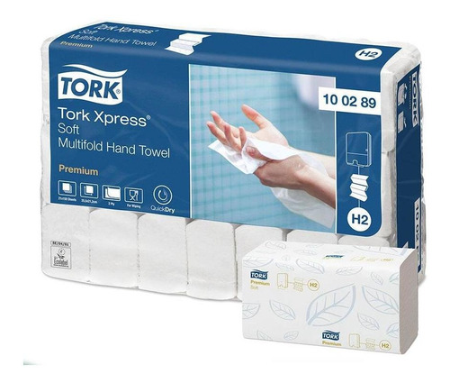 Papel Interfolhada 3 Dobras Premium Tork 21 Pct 150 Folhas