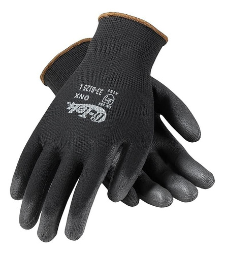 Pip 179505 Pip G-tek Gp Guantes De Poliuretano Negro Do...