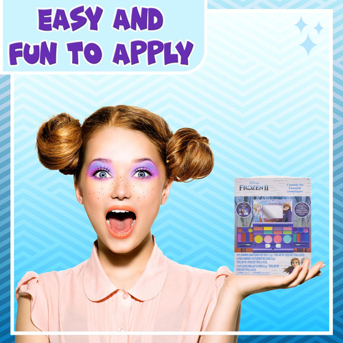 Set Cosmético Compacto Townley Girl Disney Frozen Elsa Anna