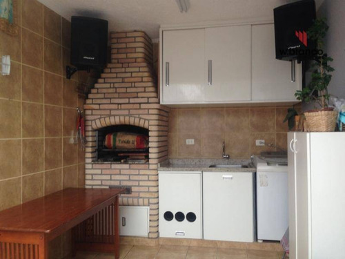 Excelente Casa Térrea, Em Rudge Ramos Com 03 Dormitórios /02 Suites, - Ca0239