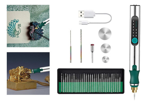 . Kit De Herramientas De Grabado De Metal Con