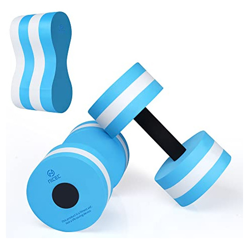 Nice C Water Dumbbells, Pool Exercise Equipment, Aquatic Dum