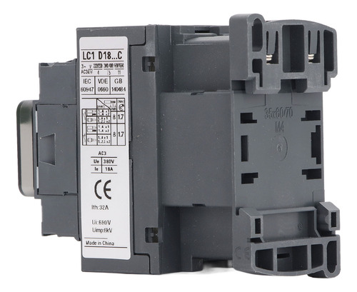 Reemplazo Del Contactor Ac Lc1d18, Voltaje Nominal De 380 V