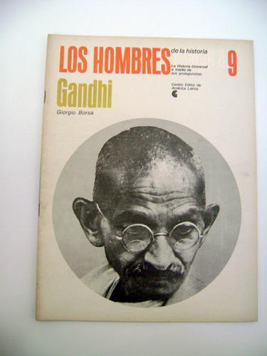 Los Hombres 9 Gandhi India Independencia Uk Ceal 1968 Boedo