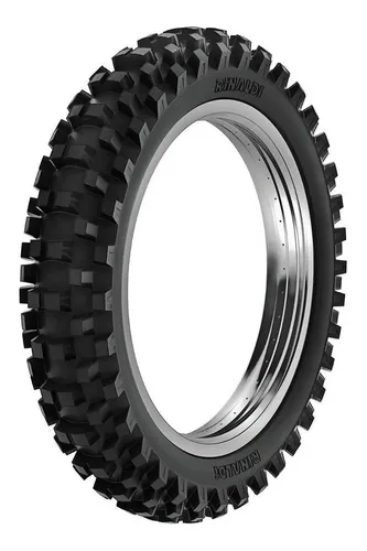 Pneu traseiro para moto Rinaldi RW 33 Para Uso Com Câmara de Ar 110/100-18 M 64 x 1 unidade
