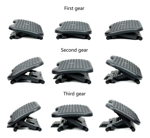 Reposa Apoya Pies Ergonómico 3 Posiciones