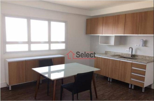 Imagem 1 de 18 de Apartamento Stúdio De 40 M², Mobiliado, 1 Dormitório, 1 Vaga De Garagem E Sacada À Venda Na Vila Formosa - St0105
