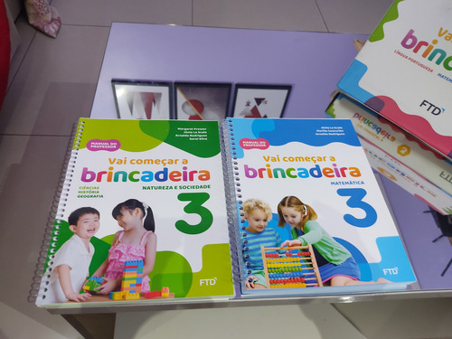 Livro Vai Começar A Brincadeira 3 Kit Completo Do Professor (Usado)
