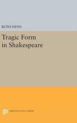 Libro Tragic Form In Shakespeare - Ruth Nevo