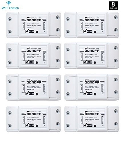 Sonoff Wifi Interruptor 8-pack Alexa Conmutadores Inalámbric