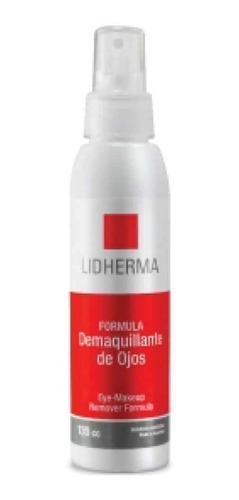 Lidherma Demaquillante De Ojos Removedor Maquillaje Pestañas
