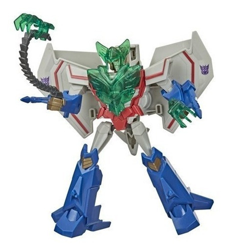 Figura Starscream Battle Call Transformers Cyberverse