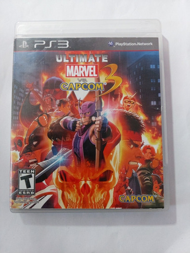 Ultimate Marvel Vs Capcom 3 Para Ps3 Original 