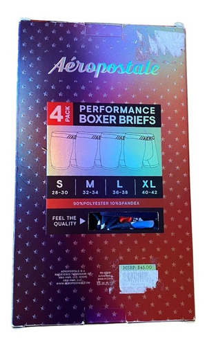 Set 4 Boxer Aeropostal Original