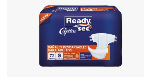 Pañales Para Adulto Capitas Talle Grande X 72 Unidades 