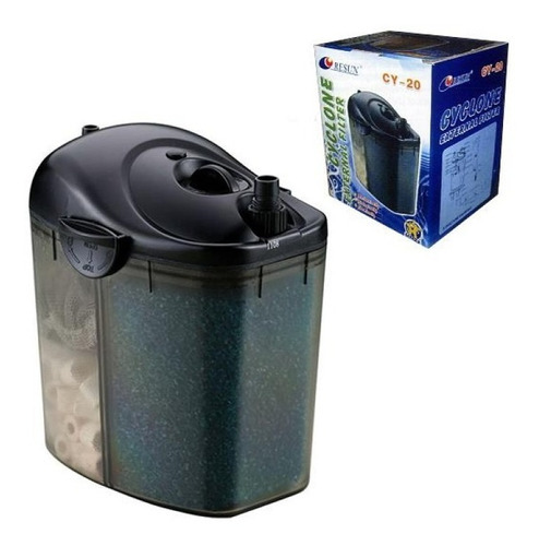 Filtro Canister Acuario Plantas Canutillos Carbon 200 L/h 3w