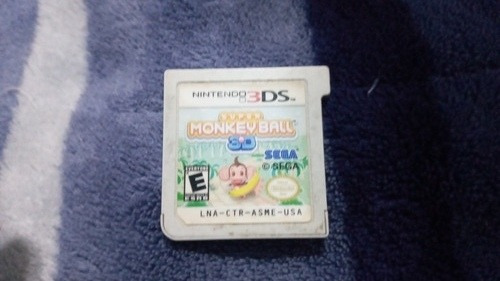 Super Monkey Ball 3d Solo Tarjeta Para Nintendo 3ds