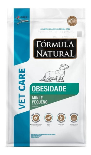 Ração Fórmula Natural Obesidade Mini E Pequeno 10,1kg