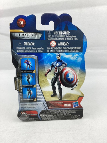 Hasbro Marvel Avengers Assemble Captain America (Usado)