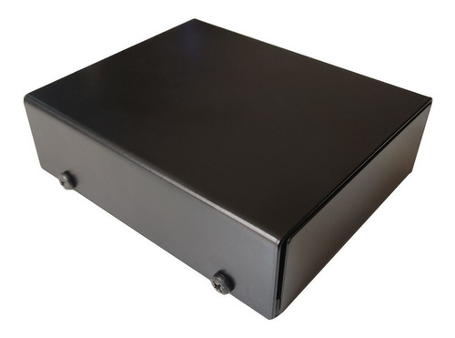 Gabinete Caixa P/ Pedal Efeito Metal 12x10x3.5cm Cxp2