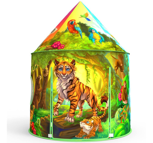 Impirilux Tienda De Campaa De Juegos Jungle Kids | Fuerte De