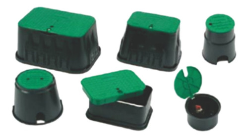Caja Para Valvula De Riego Circular Mini