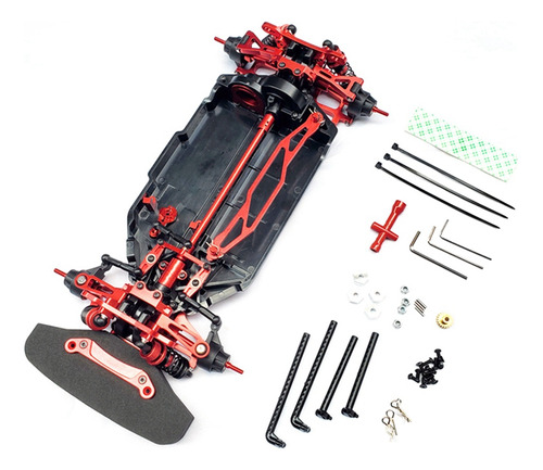 Kit De Chasis De Coche Metal Tt02 4wd 1/10 Touring Car -road