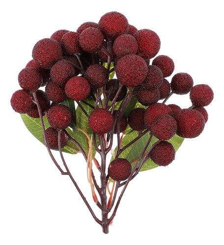 Frutas Para Decoración, Hilo De Arándanos Simulado, Decoraci