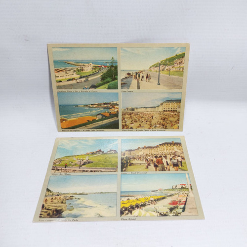 Antiguas Postales Mar Del Plata 1940/58 Lote X 10 Mag 64696 (Usado)