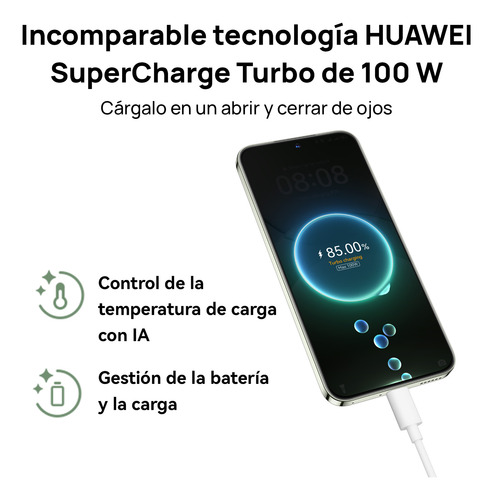 Celular Huawei Nova 13 12 GB + 256 GB Blanco + Watch Fit 3