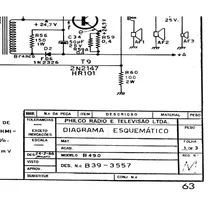 Comprar Esquema Radio Philco B490 B 490 Em Pdf  Via Emai