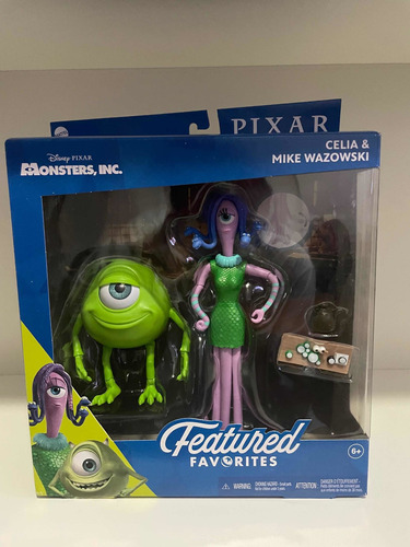 Imagem 1 de 2 de Disney Pixar Monsters Inc Celia E Mike Featured Favorited
